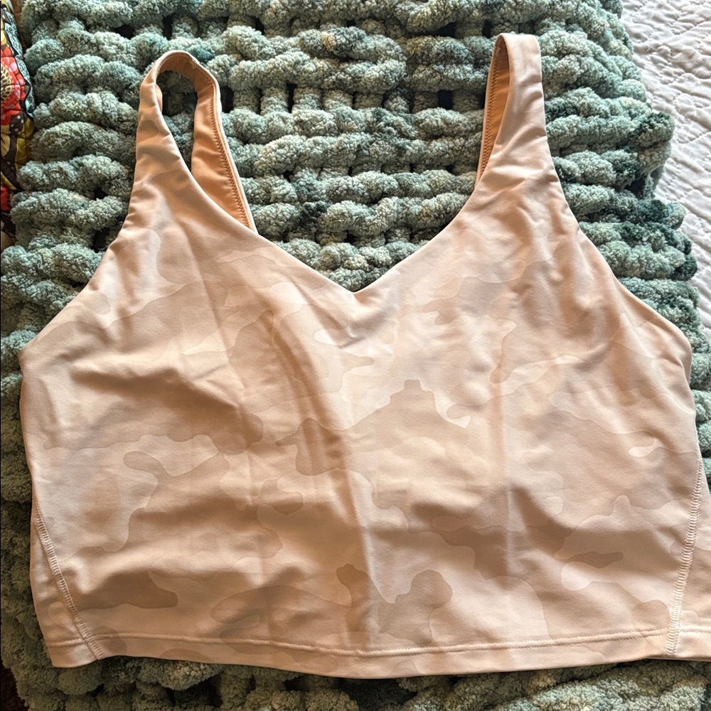 Old Navy Active Light Tan Top